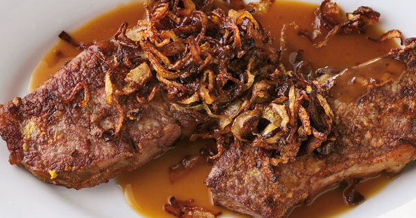 Zwiebelrostbraten Rezept | Küchengötter