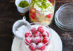 Rhabarber-Erdbeer-Trifle