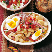 Weiße-Bohnen-Salat