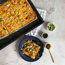 Obatzda-Flammkuchen Obatzda-Flammkuchen