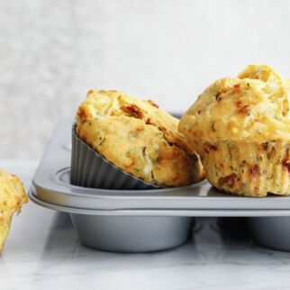 Muffins à la Caprese Muffins à la Caprese