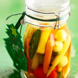Mixed Pickles mit Mini-Gemüse