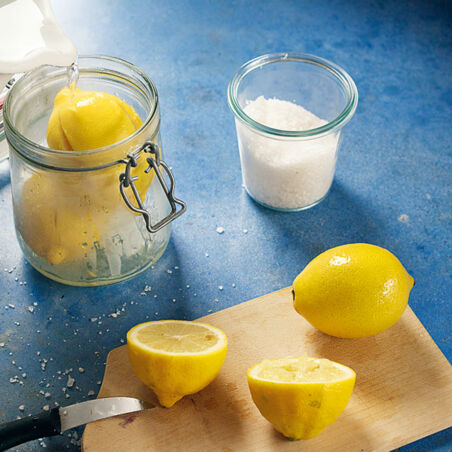 Eingelegte Salzzitronen Eingelegte Salzzitronen