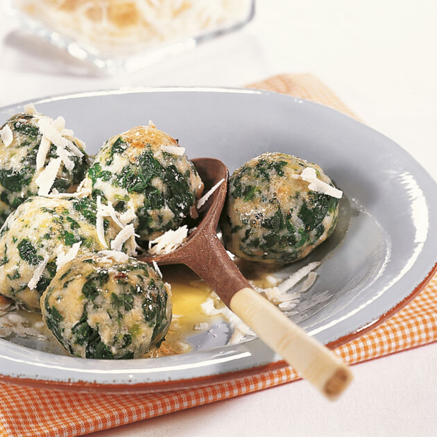 Spinatknödel Bild