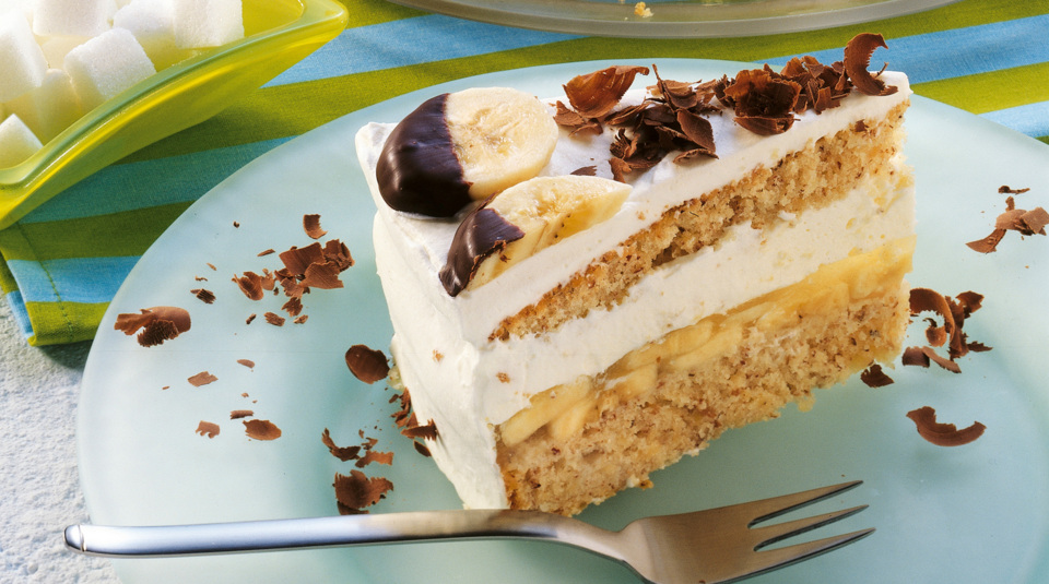 Bild von Bananentorte