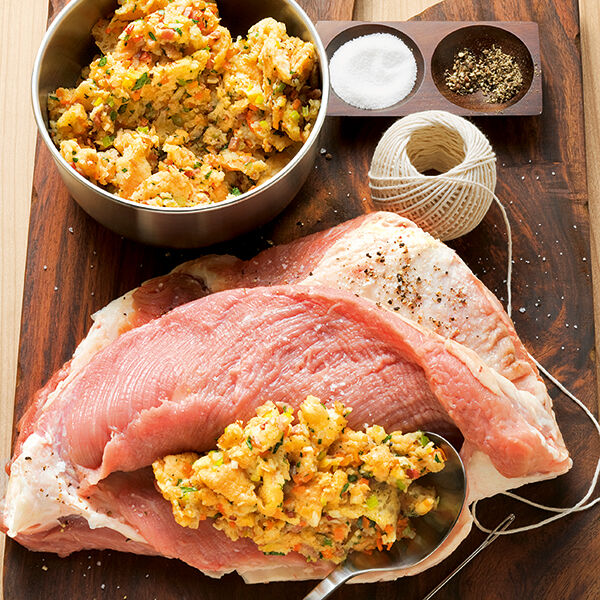 Gefüllte Kalbsbrust