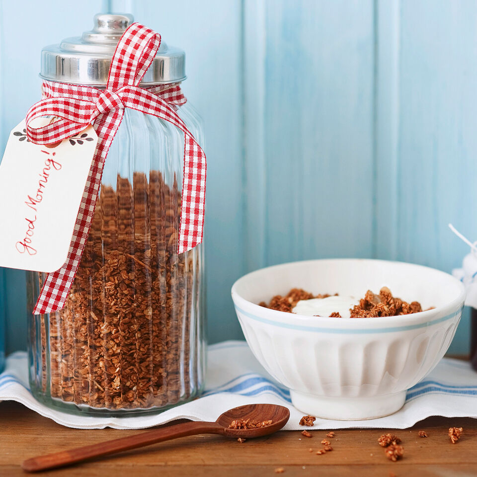 Schoko-Knusper-Granola Rezept | Küchengötter Schoko-Knusper-Granola Rezept | Küchengötter