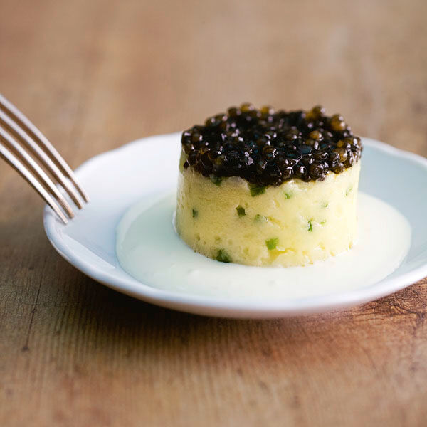 Kartoffeltörtchen mit Kaviar Rezept | Küchengötter