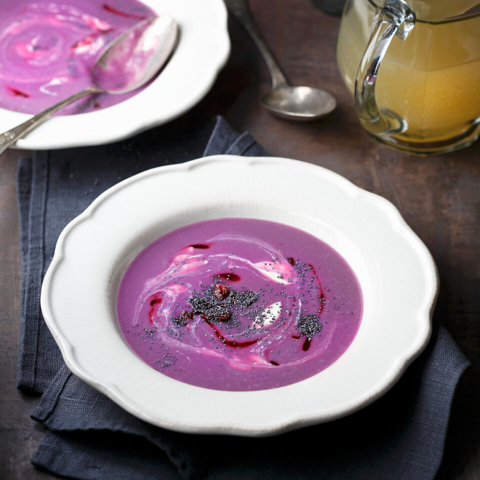 Rotkohl-Cremesuppe Rezept