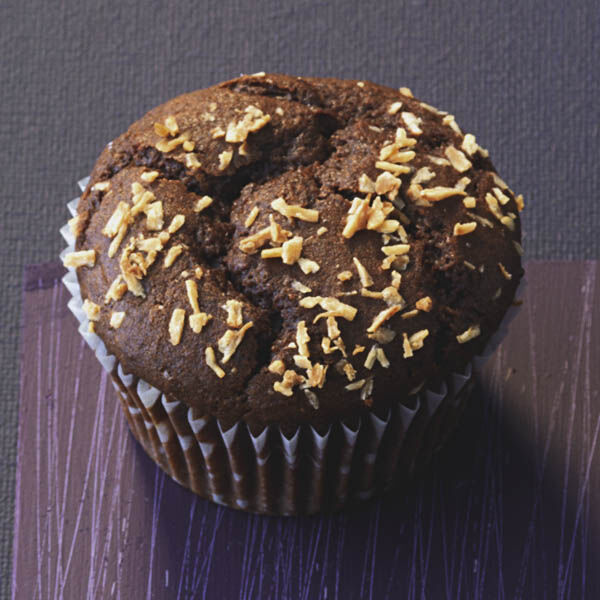 Schoko-Muffins mit Kokos-Frischkäse-Füllung Rezept | Küchengötter