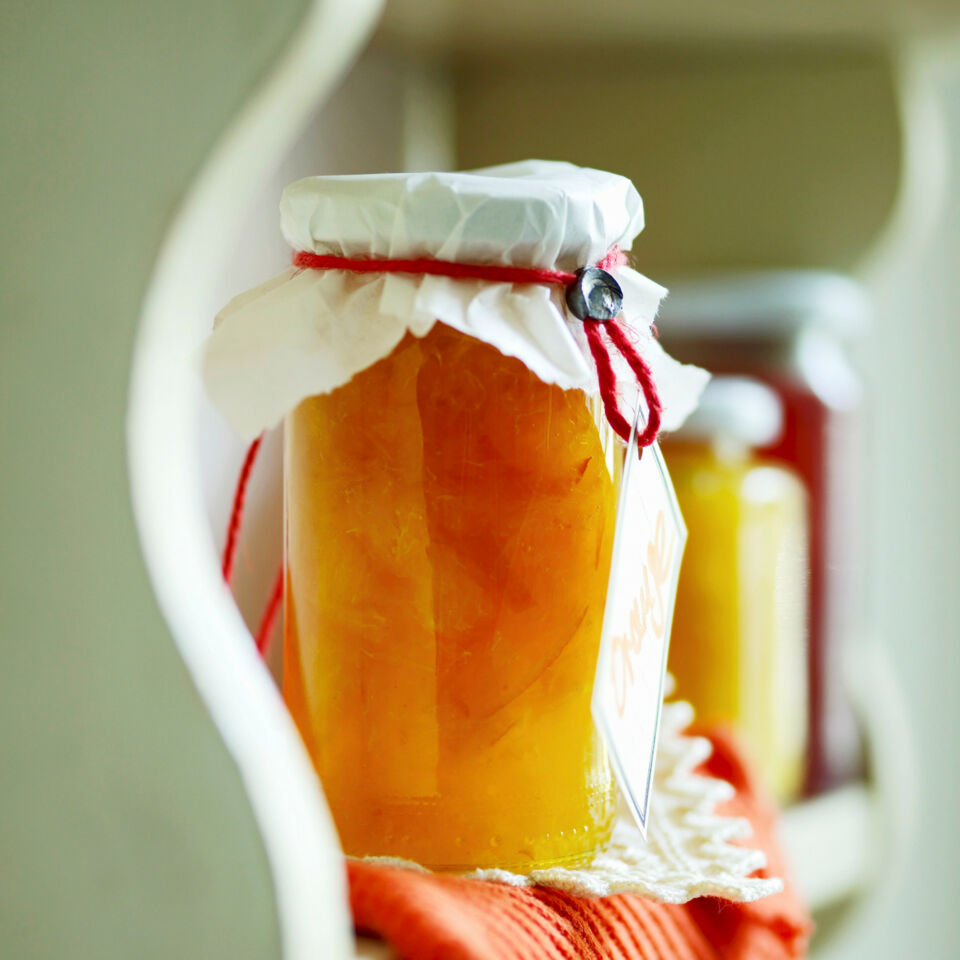 Orangenmarmelade mit Orangenlikör Rezept | Küchengötter