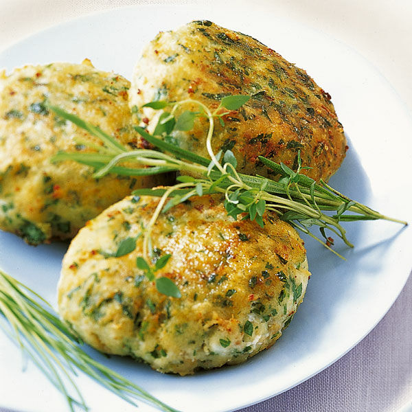 Kräuter-Fisch-Frikadellen Rezept | Küchengötter Kräuter-Fisch-Frikadellen Rezept | Küchengötter