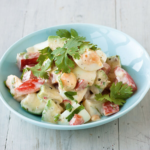 Avocado-Eiersalat Rezept | Küchengötter Avocado-Eiersalat Rezept | Küchengötter