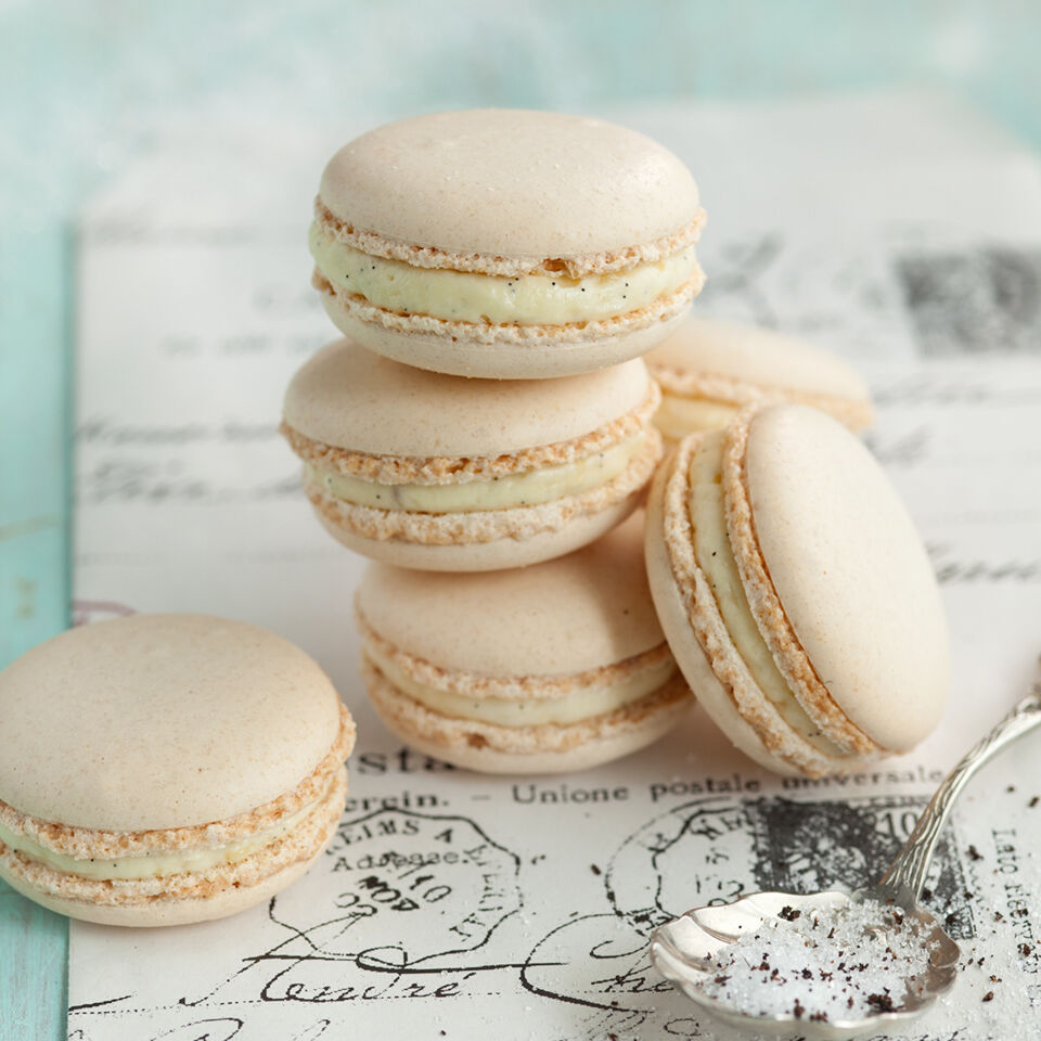 Vanille-Macarons