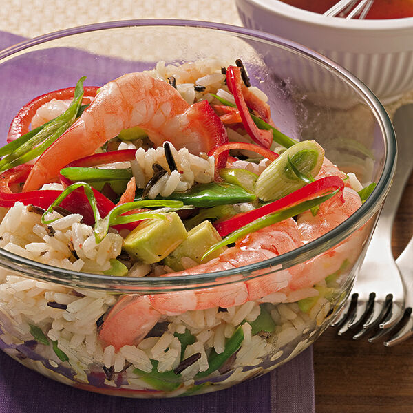 Reissalat mit Avocado Rezept | Küchengötter