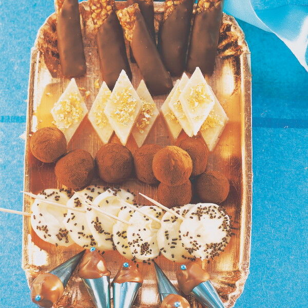 Schoko-Orangen-Lollis Rezept | Küchengötter Schoko-Orangen-Lollis Rezept | Küchengötter