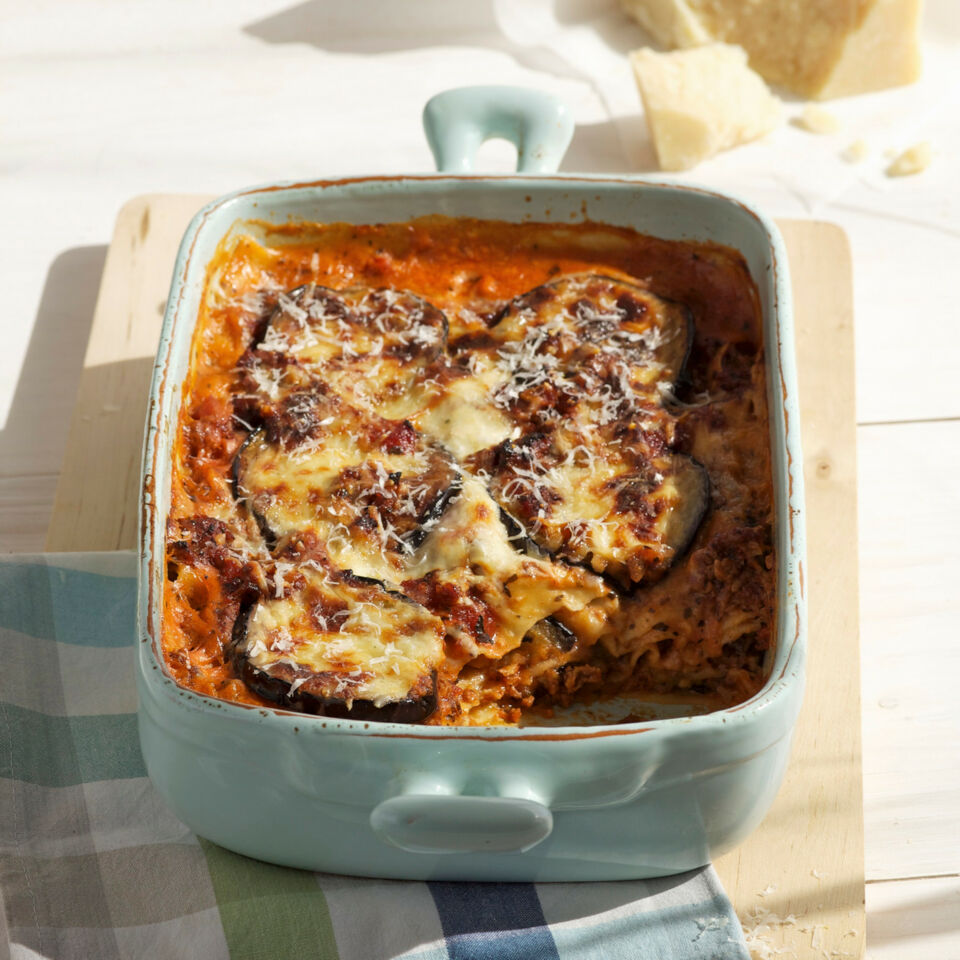 Auberginen-Lasagne Rezept | Küchengötter Auberginen-Lasagne Rezept | Küchengötter