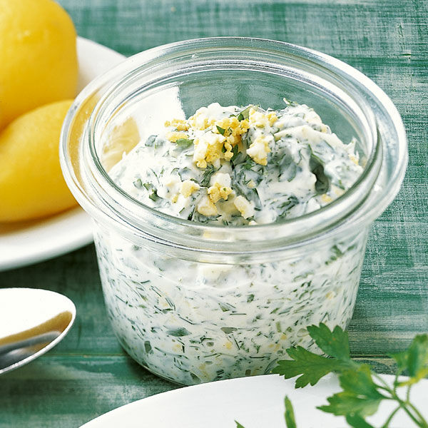 Frankfurter Grüne Sauce Rezept | Deutsche Küche | Küchengötter Frankfurter Grüne Sauce Rezept | Deutsche Küche | Küchengötter