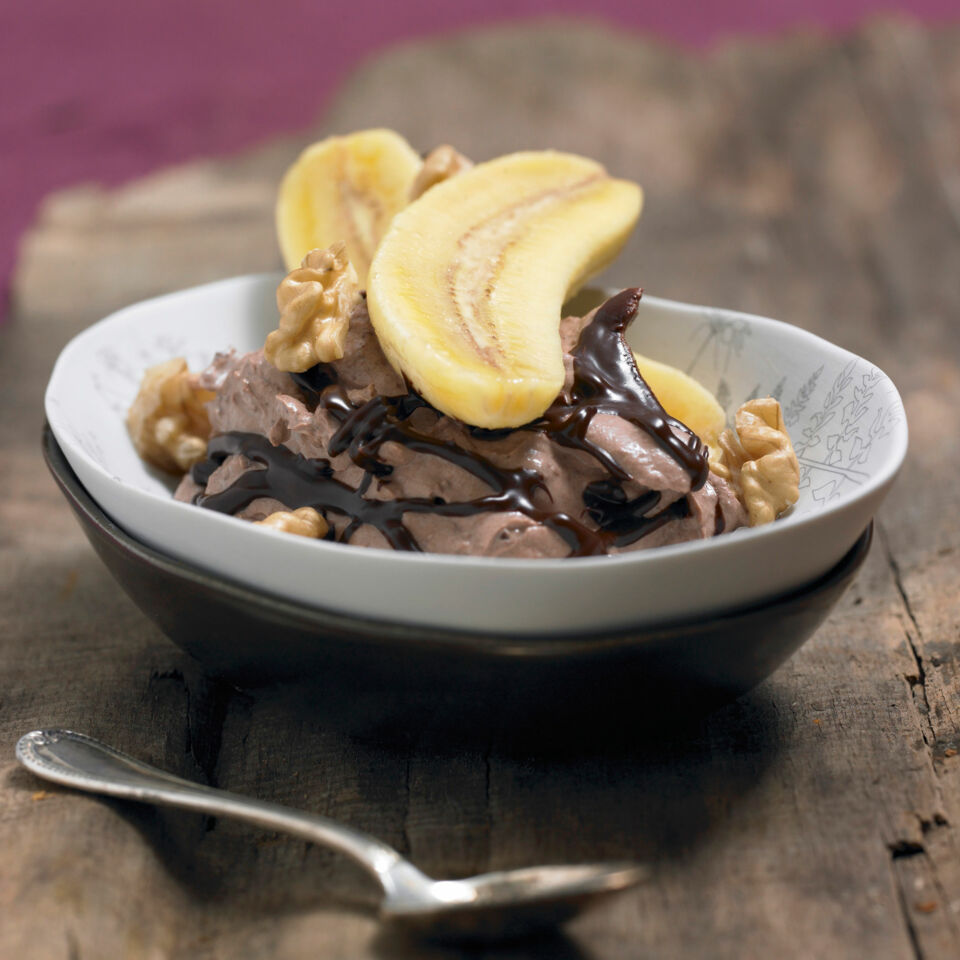 Schoko-Bananen-Quark Rezept | Küchengötter Schoko-Bananen-Quark Rezept | Küchengötter