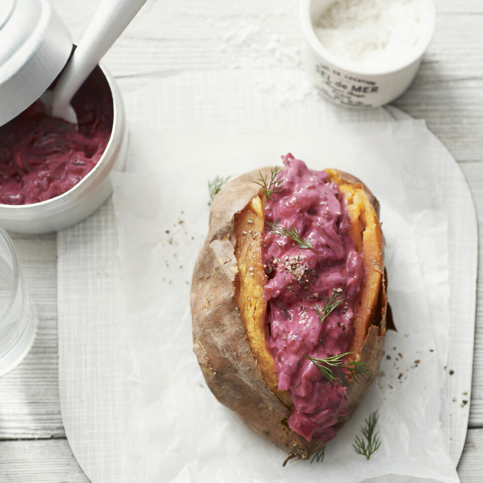 Ofen-Süßkartoffel Rezept | Küchengötter Ofen-Süßkartoffel Rezept | Küchengötter