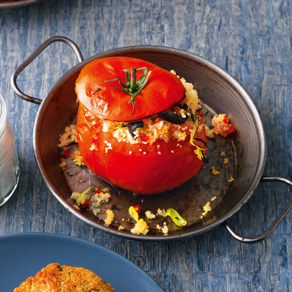 Schnelle Couscous-Tomaten Rezept | Küchengötter
