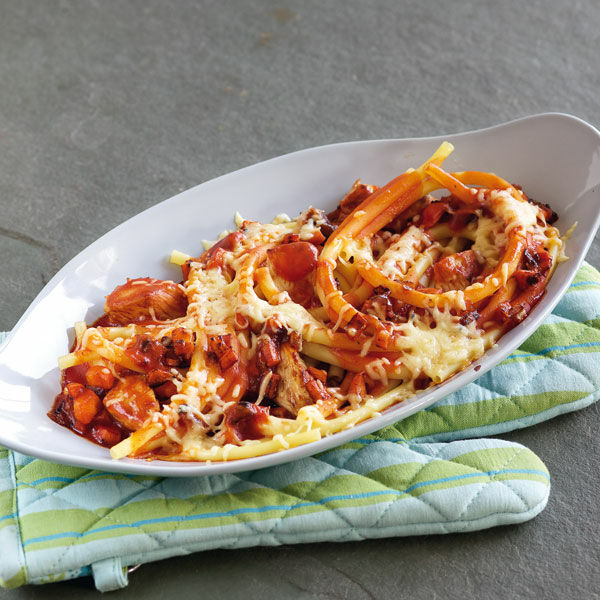Makkaroni-Tomaten-Auflauf Rezept | Küchengötter