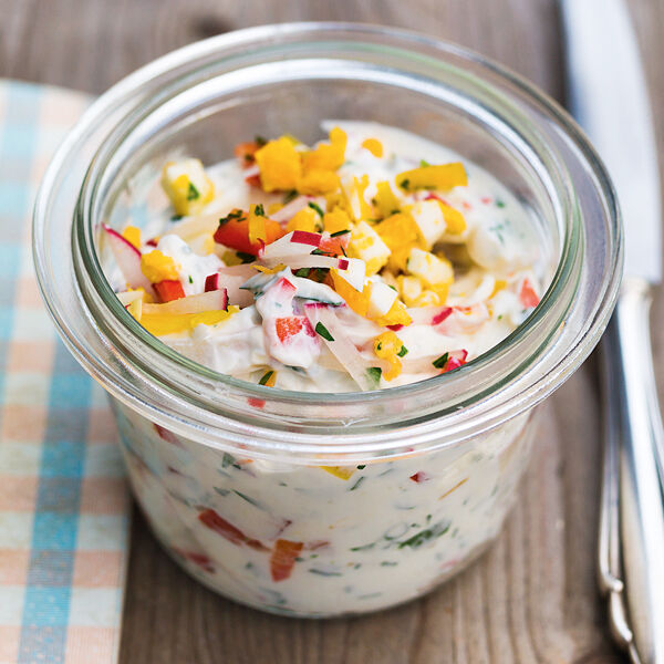 Bunter Kräuterquark Rezept | Küchengötter Bunter Kräuterquark Rezept | Küchengötter