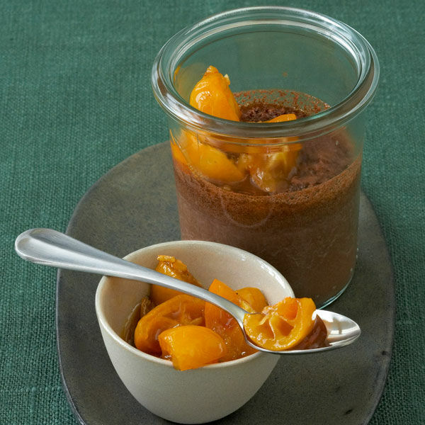 Schokocreme mit Kumquat-Ragout Rezept | Küchengötter