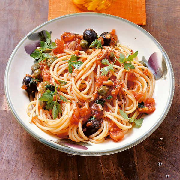 Spaghetti alla puttanesca Rezept | Küchengötter