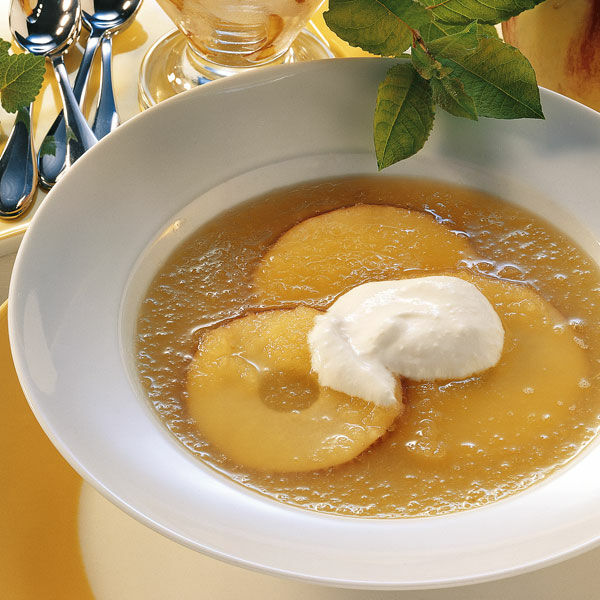 Kalte Apfelsuppe Rezept | Küchengötter Kalte Apfelsuppe Rezept | Küchengötter
