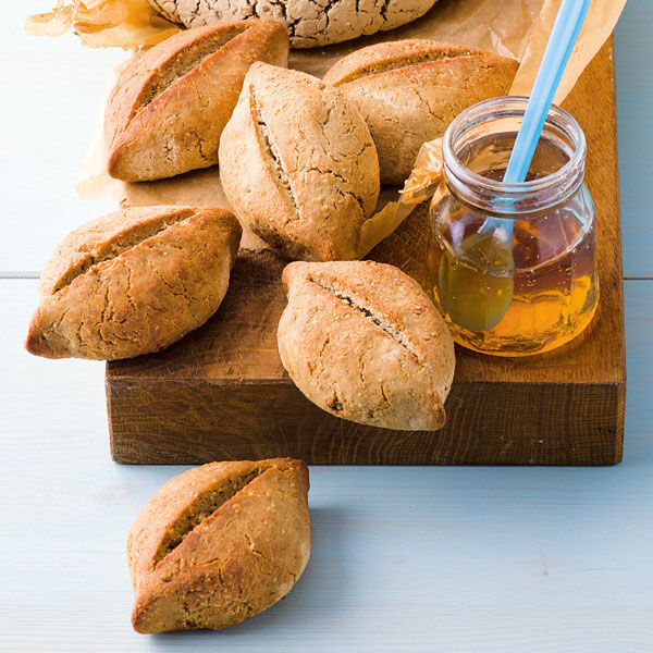 Buchweizenbrötchen mit Amaranth Rezept (glutenfrei) | Küchengötter Buchweizenbrötchen mit Amaranth Rezept (glutenfrei) | Küchengötter