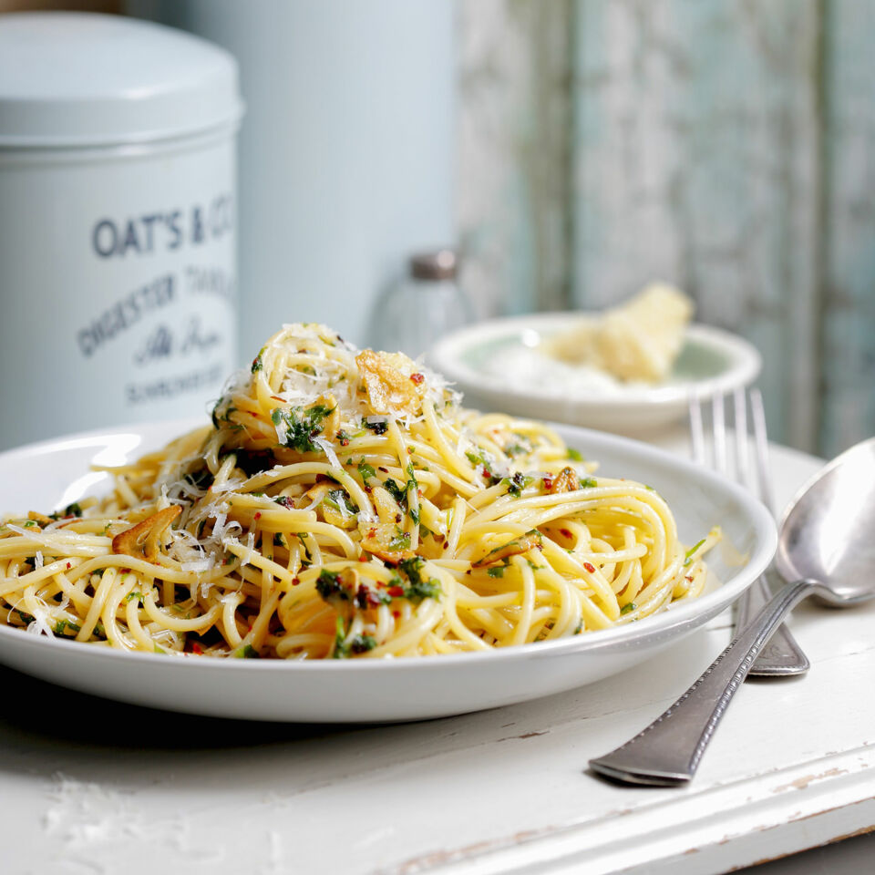 Spaghetti Aglio e Olio Rezept