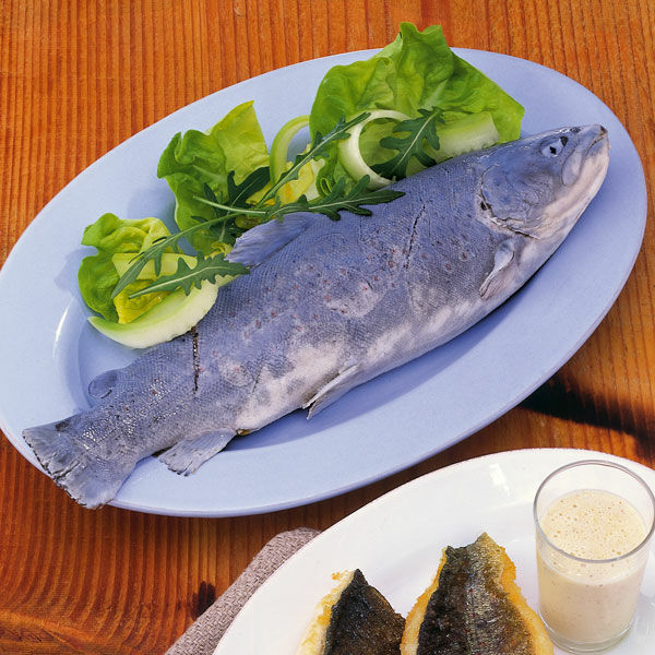 Forelle blau Rezept | Küchengötter Forelle blau Rezept | Küchengötter