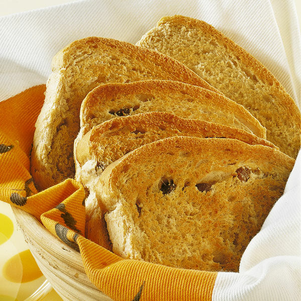 Rosinenbrot - Rezept für den Brotbackautomat Rezept | Küchengötter