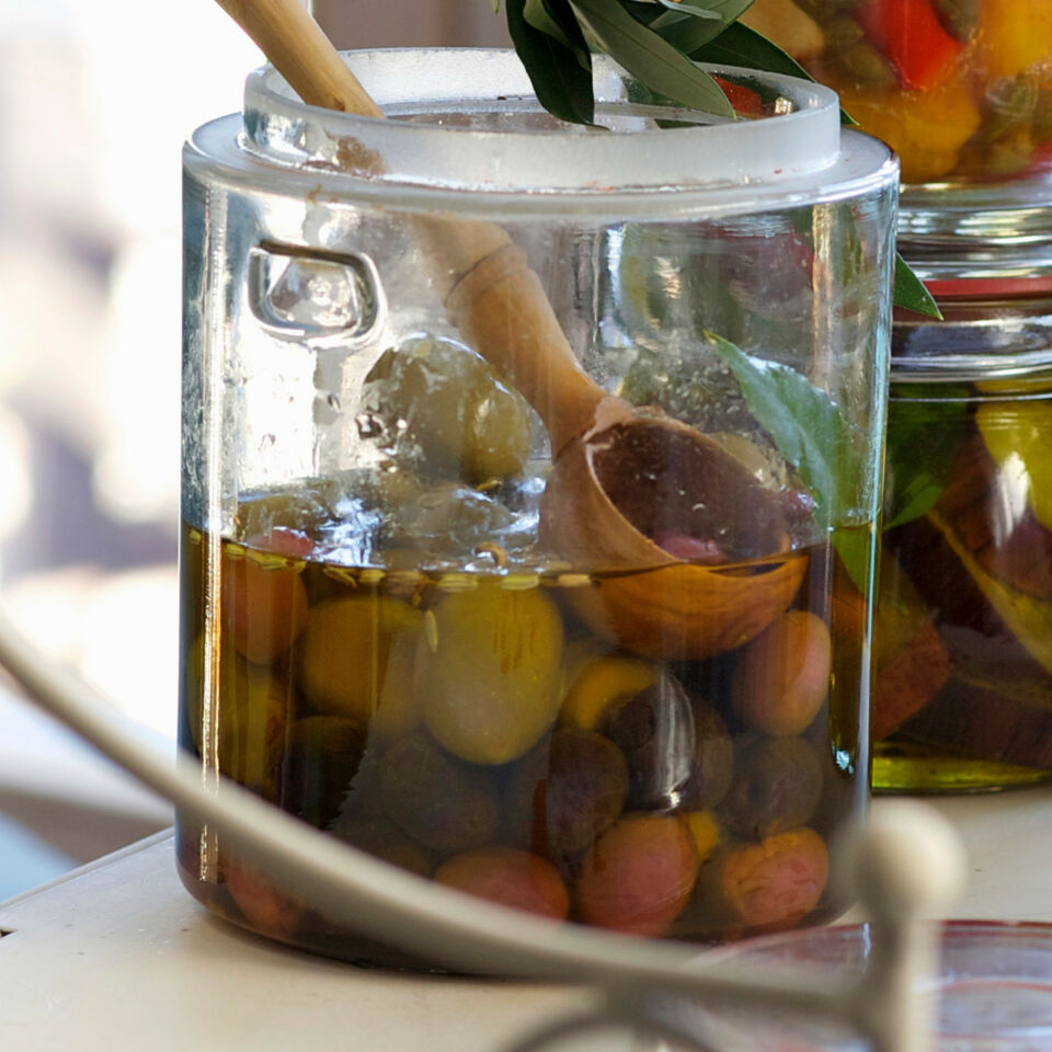 Eingelegte Oliven sizilianische Art Rezept | Küchengötter