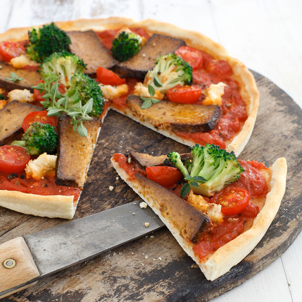 Pizza Tricolore Rezept | Küchengötter