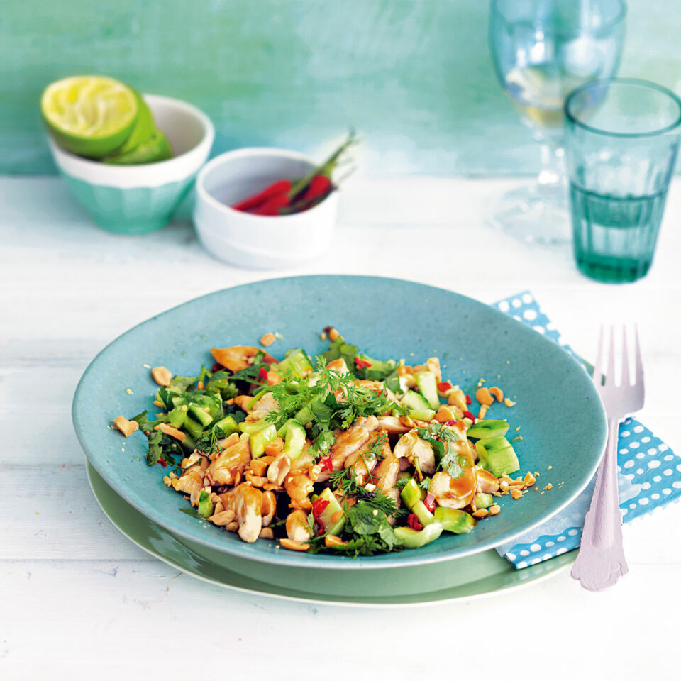 HäHnchensalat Satay - Rezepte Suchen HäHnchensalat Satay - Rezepte Suchen