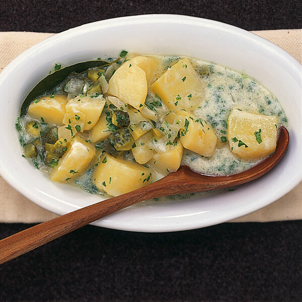 Saures Kartoffelgemüse Rezept | Küchengötter