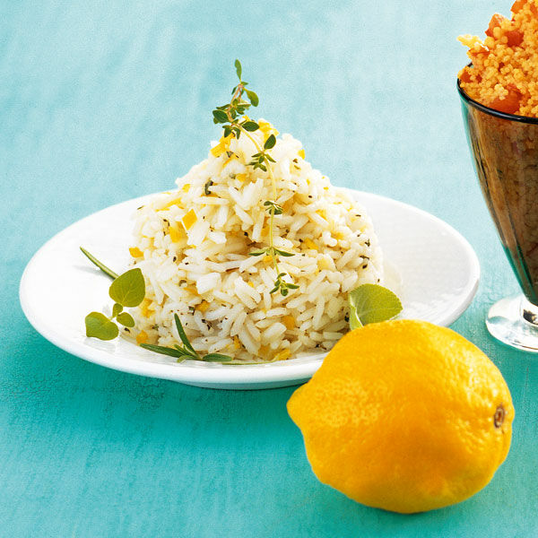 Kräuter-Zitronen-Reis Rezept | Küchengötter