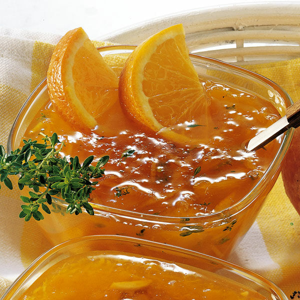 Orangen-Thymian-Konfitüre Rezept | Küchengötter