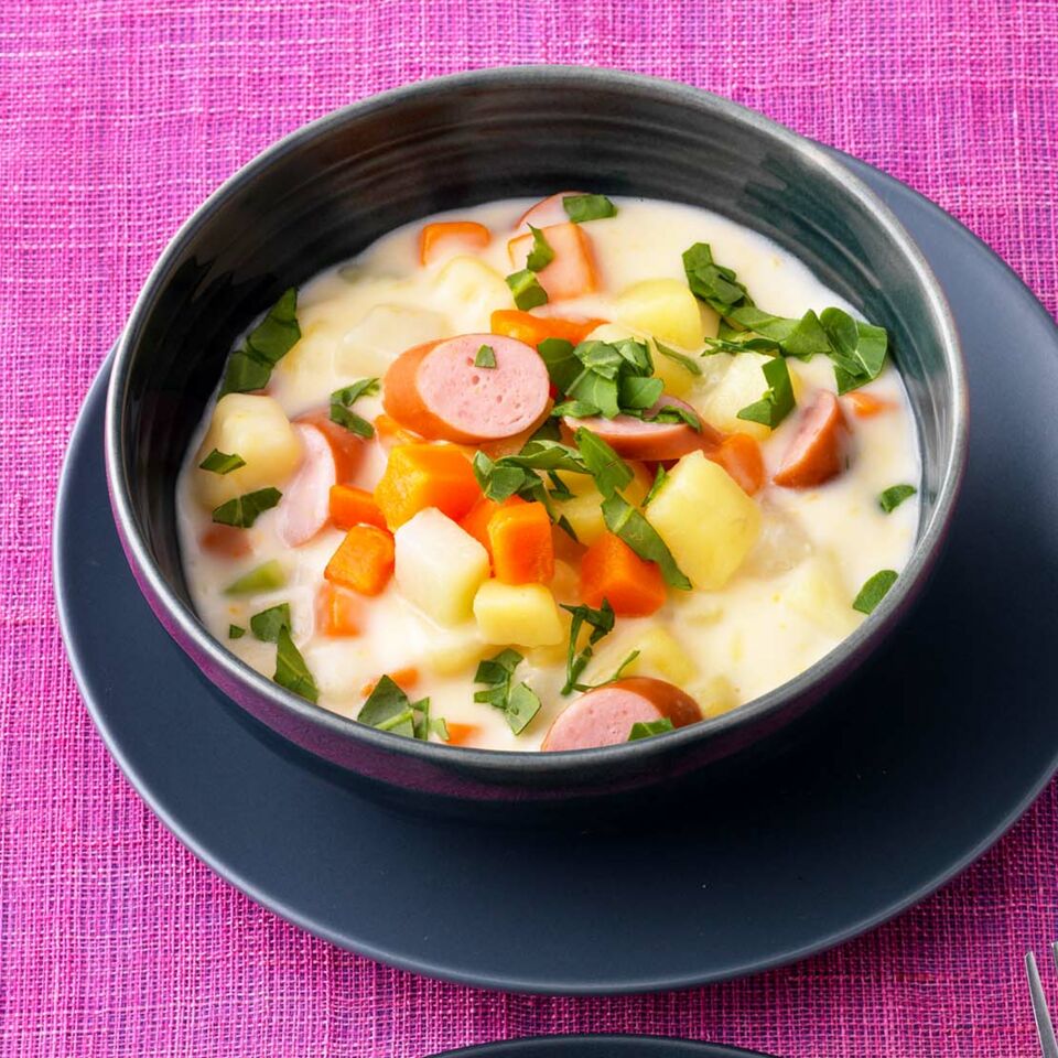 Kartoffel-Möhren-Topf Rezept | Küchengötter Kartoffel-Möhren-Topf Rezept | Küchengötter