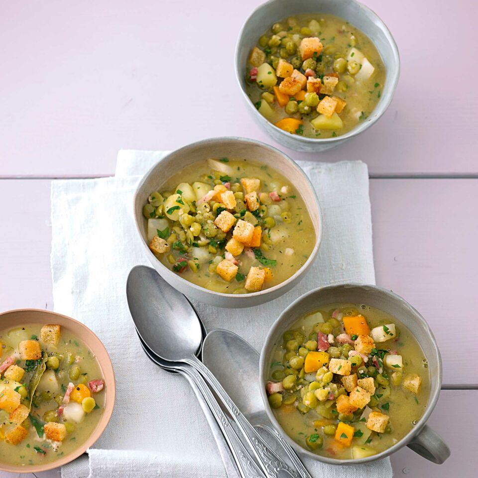 Erbseneintopf Rezept | Küchengötter Erbseneintopf Rezept | Küchengötter