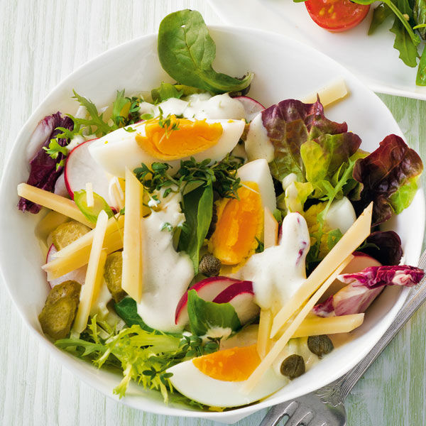 Eier-Käse-Salat Rezept | Küchengötter