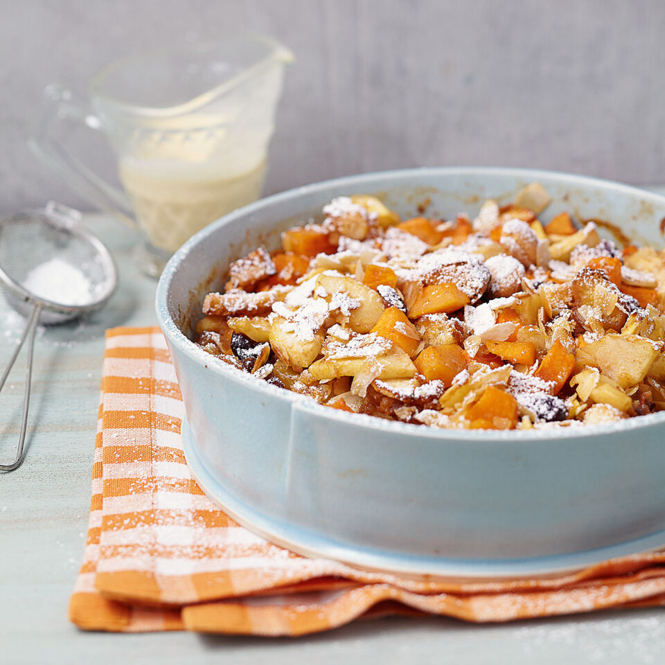 Kürbis-Apfel-Auflauf Rezept | Küchengötter Kürbis-Apfel-Auflauf Rezept | Küchengötter