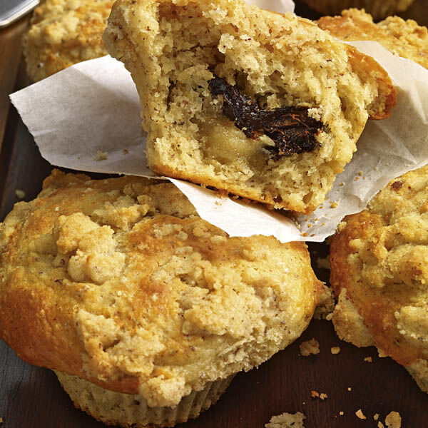 Pflaumen-Muffins mit Streuseln Rezept | Küchengötter