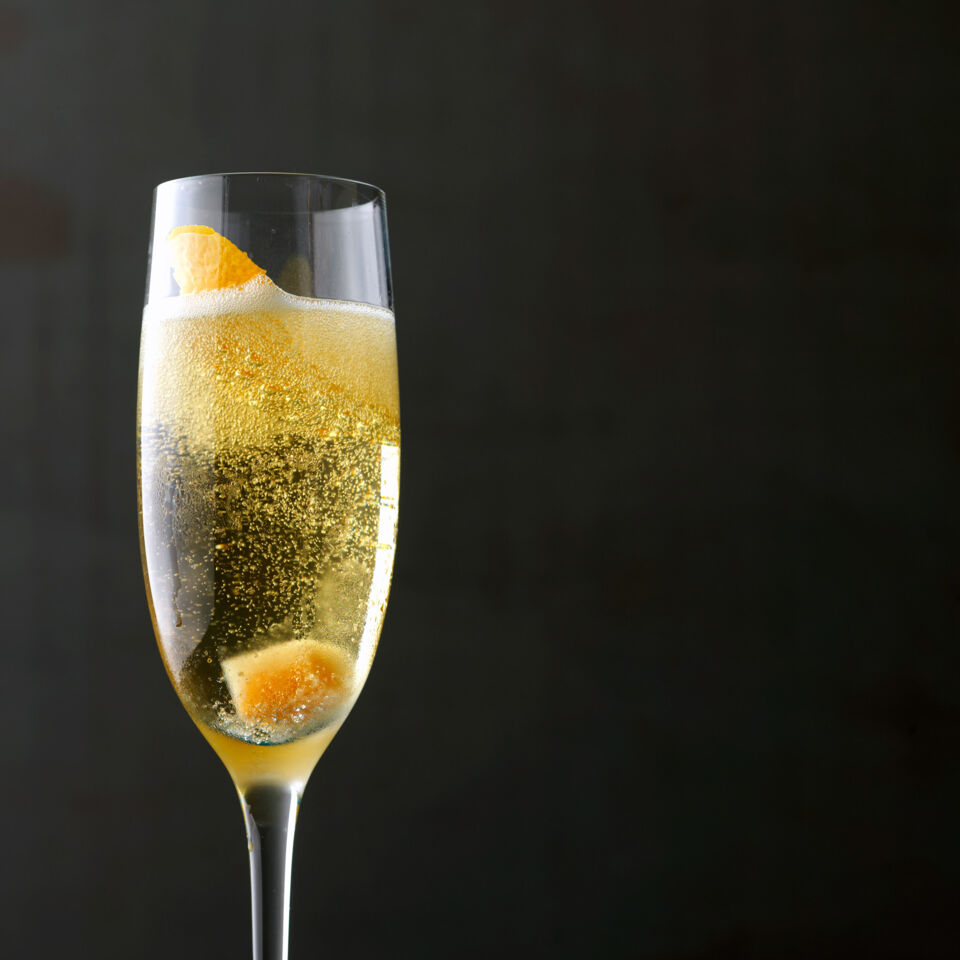 Spiked Champagner Cocktail Rezept | Küchengötter