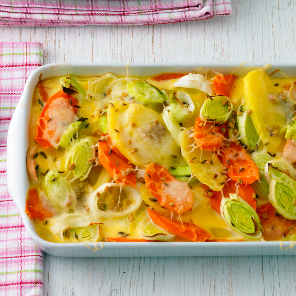Gemüsegratin Rezept | Küchengötter Gemüsegratin Rezept | Küchengötter