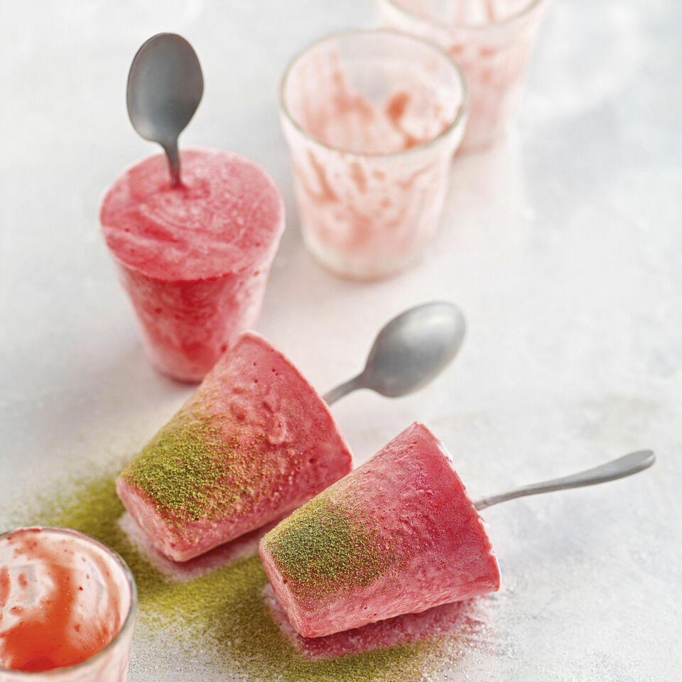 Erdbeer-Mascarpone-Eis Rezept | Küchengötter