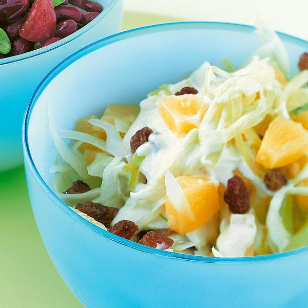 Kraut-Ananas-Salat Rezept | Küchengötter Kraut-Ananas-Salat Rezept | Küchengötter