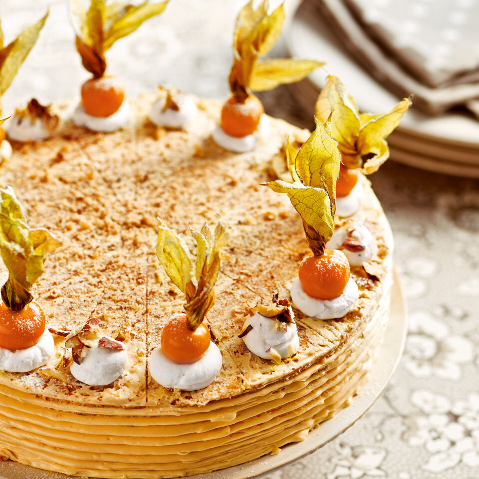 Fruchtige Haselnusstorte Rezept | Küchengötter Fruchtige Haselnusstorte Rezept | Küchengötter